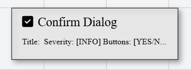 Confirm Dialog Icon