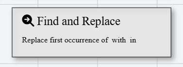 Find and Replace Icon